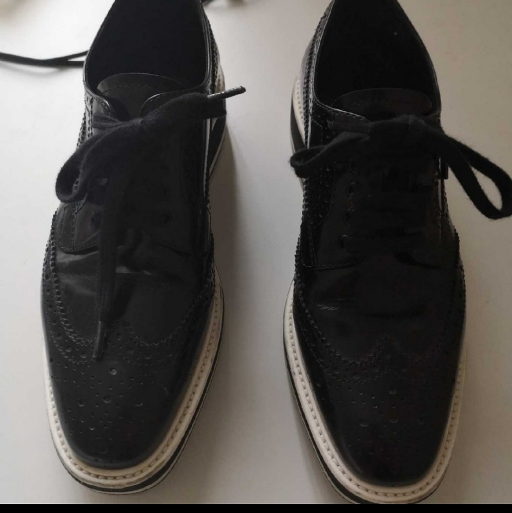 Prada oxford shoes